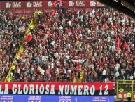 Foto: Barra: La 12 • Club: Alajuelense