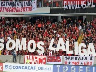 Foto: Barra: La 12 • Club: Alajuelense • País: Costa Rica