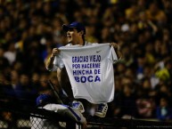 Foto: "GRACIAS VIEJO POR HACERME HINCHA DE BOCA" Barra: La 12 • Club: Boca Juniors • País: Argentina