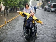 Foto: "Final copa libertadores, el dia de la lluvia, 10/11/2018" Barra: La 12 • Club: Boca Juniors