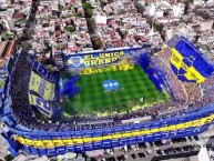 Foto: Barra: La 12 • Club: Boca Juniors • País: Argentina