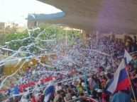 Foto: Barra: La 12 Tricolor • Club: C.A. Mannucci • País: Peru