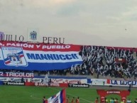 Foto: Barra: La 12 Tricolor • Club: C.A. Mannucci • País: Peru