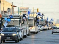 Foto: "Caravana" Barra: La Banda Aeronauta • Club: Jorge Newbery de Comodoro