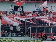Foto: "contra dock sud, año 2007" Barra: La Banda de Barracas • Club: Barracas Central • País: Argentina