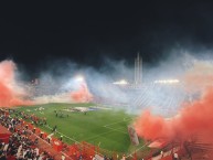 Foto: "vs Racing Club 03/08/2024" Barra: La Banda de la Quema • Club: Huracán • País: Argentina