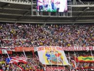 Foto: Barra: La Banda de Los Kuervos • Club: Junior de Barranquilla