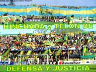 Foto: "contra quilmes, octubre 2009" Barra: La Banda de Varela &bull; Club: Defensa y Justicia