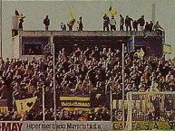 Foto: "En Merlo, Promoción para NO descender, año 2003" Barra: La Banda de Villa Crespo &bull; Club: Atlanta