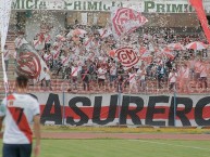 Foto: "La banda de visitante en Huancayo" Barra: La Banda del Basurero • Club: Deportivo Municipal