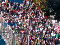 Foto: "Hinchada de Rampla copando la tribuna entera visitante del Parque Central" Barra: La Banda del Camion • Club: Rampla Juniors