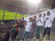 Foto: "Amistad de Rampla Juniors & Fluminense en el Parque Central" Barra: La Banda del Camion • Club: Rampla Juniors