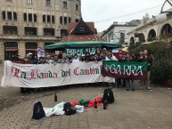 Foto: "Amistad de Rampla Juniors & Fluminense en el mercado del puerto" Barra: La Banda del Camion • Club: Rampla Juniors