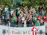 Foto: "Hinchada de Rampla en cancha de River Plate" Barra: La Banda del Camion • Club: Rampla Juniors