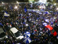 Foto: "BANDERAZO 98 AÑOS DE GODOY CRUZ" Barra: La Banda del Expreso • Club: Godoy Cruz