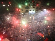 Foto: "BANDERAZO 98 AÑOS DE GODOY CRUZ" Barra: La Banda del Expreso • Club: Godoy Cruz • País: Argentina