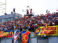 Foto: "contra temperley, vuelta de visitantes, 2026" Barra: La Banda del Tricolor &bull; Club: Colegiales