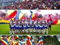 Foto: "contra temperley, vuelta de visitantes, 2026" Barra: La Banda del Tricolor &bull; Club: Colegiales
