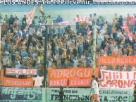 Foto: "en el porvenir, contra talleres, año 2007" Barra: La Banda Descontrolada &bull; Club: Los Andes &bull; País: Argentina