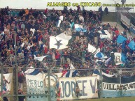 Foto: "En Mataderos, contra Chicago, año 2005" Barra: La Banda Tricolor &bull; Club: Almagro