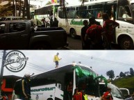 Foto: "VIAJE MASIVO ENVIGADO ANTIOQUIA" Barra: La Banda Tricolor • Club: Deportivo Pasto