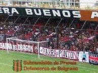 Foto: Barra: La Barra del Dragón • Club: Defensores de Belgrano