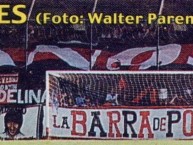Foto: "telon" Barra: La Barra del Dragón &bull; Club: Defensores de Belgrano