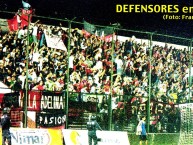 Foto: "contra platense, año 2005" Barra: La Barra del Dragón • Club: Defensores de Belgrano • País: Argentina