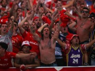 Foto: "Final copa sudamericana contra Flamengo 13/12/2017, En Maracanã, Rio de Janeiro, Brasil" Barra: La Barra del Rojo • Club: Independiente • País: Argentina