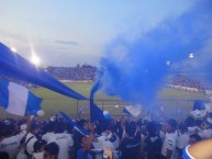 Foto: "Â¡EL BAJÃO ES BLANQUIAZUL!" Barra: La Demencia • Club: Celaya