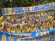 Foto: Barra: La Fiel Amarilla • Club: Once Municipal