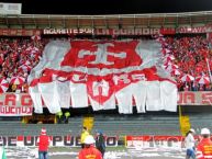 Foto: Barra: La Guardia Albi Roja Sur • Club: Independiente Santa Fe • País: Colombia