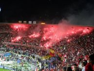 Foto: Barra: La Guardia Albi Roja Sur • Club: Independiente Santa Fe