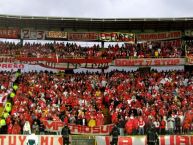 Foto: Barra: La Guardia Albi Roja Sur • Club: Independiente Santa Fe