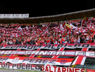 Foto: Barra: La Guardia Albi Roja Sur • Club: Independiente Santa Fe