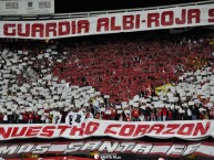 Foto: Barra: La Guardia Albi Roja Sur • Club: Independiente Santa Fe • País: Colombia