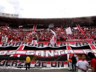 Foto: Barra: La Guardia Albi Roja Sur • Club: Independiente Santa Fe