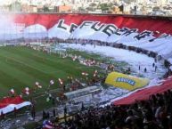 Foto: Barra: La Guardia Albi Roja Sur • Club: Independiente Santa Fe