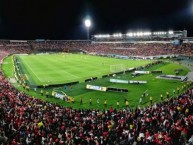 Foto: "Llenando El Campin" Barra: La Guardia Albi Roja Sur • Club: Independiente Santa Fe