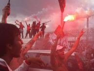 Foto: Barra: La Guardia Albi Roja Sur • Club: Independiente Santa Fe • País: Colombia