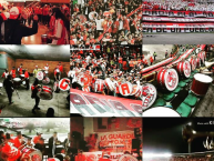 Foto: Barra: La Guardia Albi Roja Sur • Club: Independiente Santa Fe