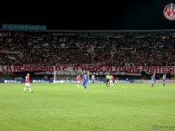 Foto: "Primer clasico II Semestre 2019 Cumpleaños Facción La Academia Bosa" Barra: La Guardia Albi Roja Sur • Club: Independiente Santa Fe • País: Colombia