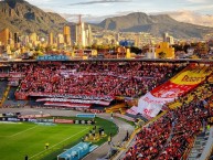 Foto: Barra: La Guardia Albi Roja Sur • Club: Independiente Santa Fe