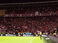 Foto: "Clásico Capitalino 03/03/2020" Barra: La Guardia Albi Roja Sur • Club: Independiente Santa Fe • País: Colombia