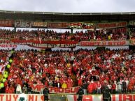 Foto: Barra: La Guardia Albi Roja Sur • Club: Independiente Santa Fe • País: Colombia