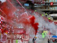 Foto: "LGARS en Tunja 2020" Barra: La Guardia Albi Roja Sur • Club: Independiente Santa Fe