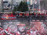 Foto: Barra: La Guardia Albi Roja Sur • Club: Independiente Santa Fe • País: Colombia