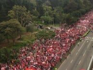 Foto: Barra: La Guardia Albi Roja Sur • Club: Independiente Santa Fe