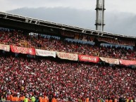 Foto: Barra: La Guardia Albi Roja Sur • Club: Independiente Santa Fe