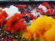 Foto: Barra: La Guardia Albi Roja Sur • Club: Independiente Santa Fe